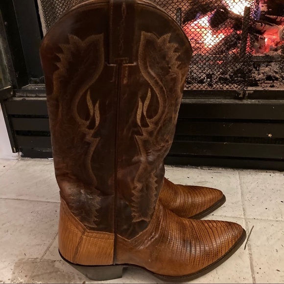 Dan Post Western Lizard Boots - Picture 5 of 8